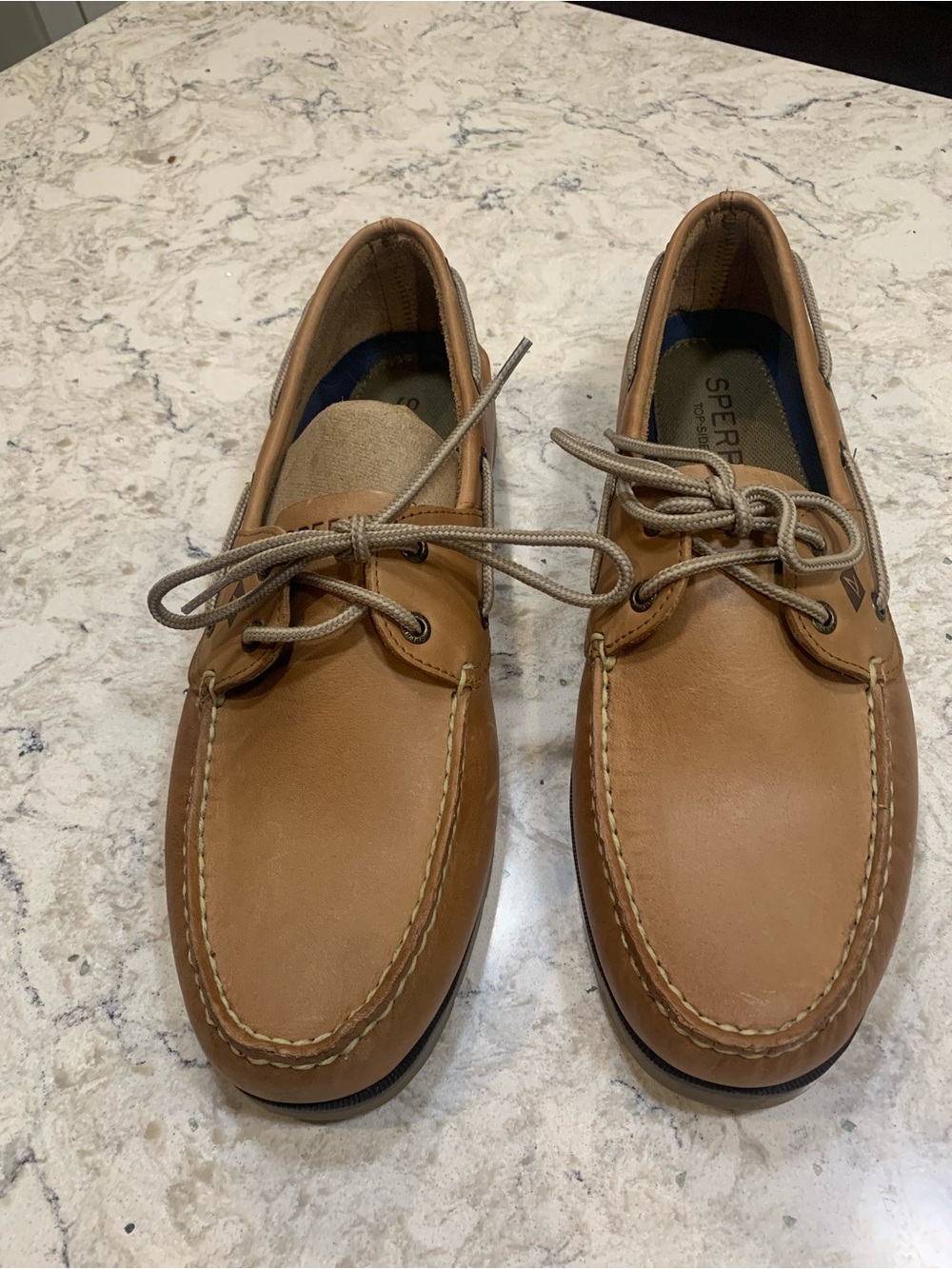 Sperry Leeward 2-Eye Boat Shoe - Sahara Brown - Picture 3 of 5